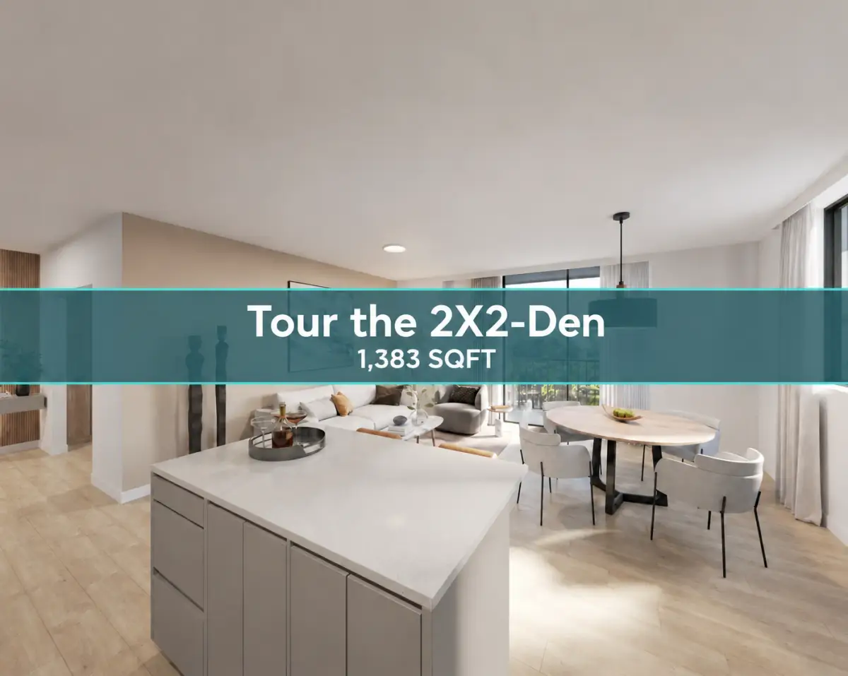 Tour the 2X2-Den, 1,383 SQFT-2